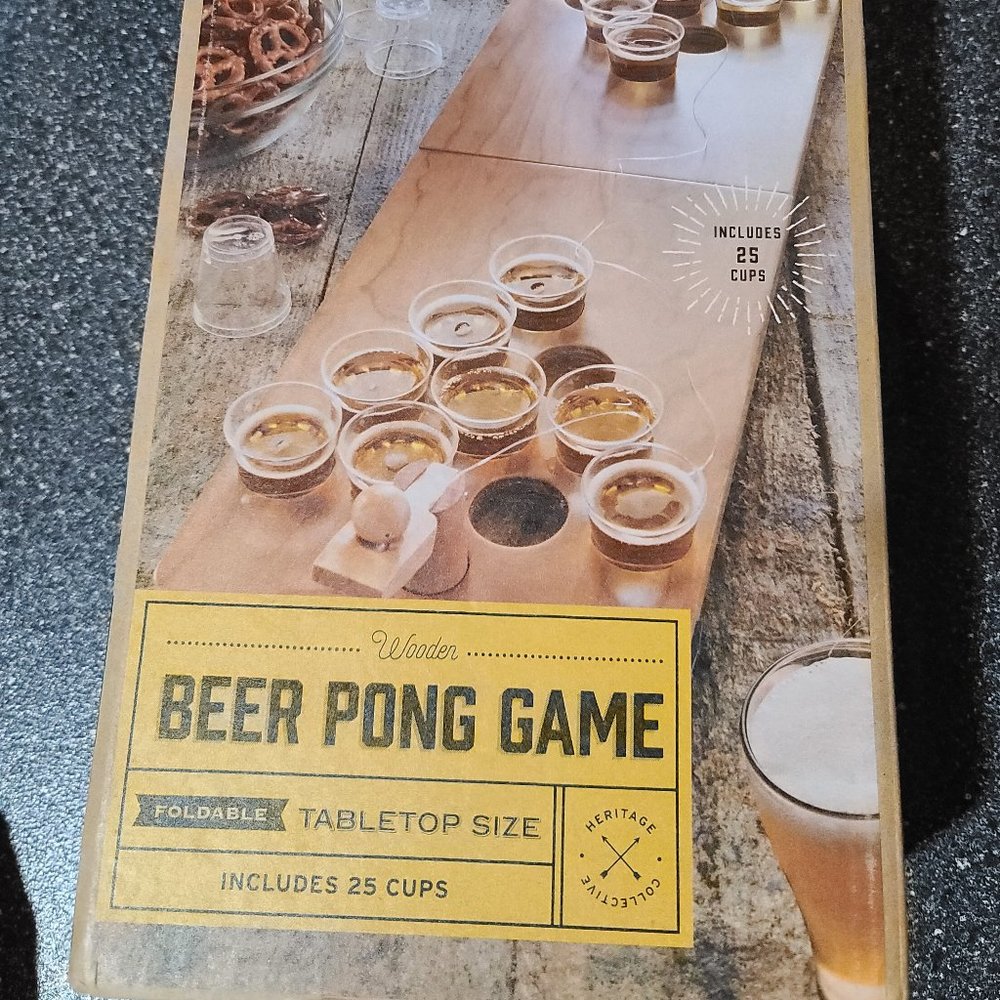 Table Beer Pong Game